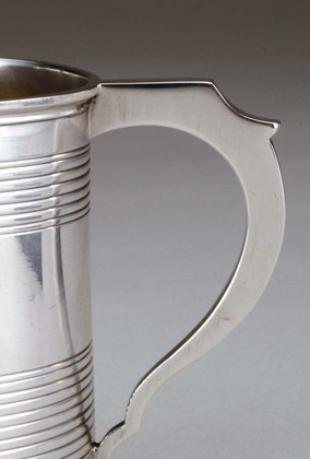Antique Silver Christening Mug